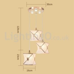Lámpara colgante moderna de 1 luz y 3 luces a bajo precio