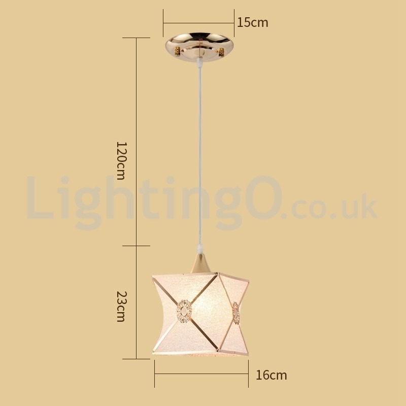 Lámpara colgante moderna de 1 luz y 3 luces a bajo precio