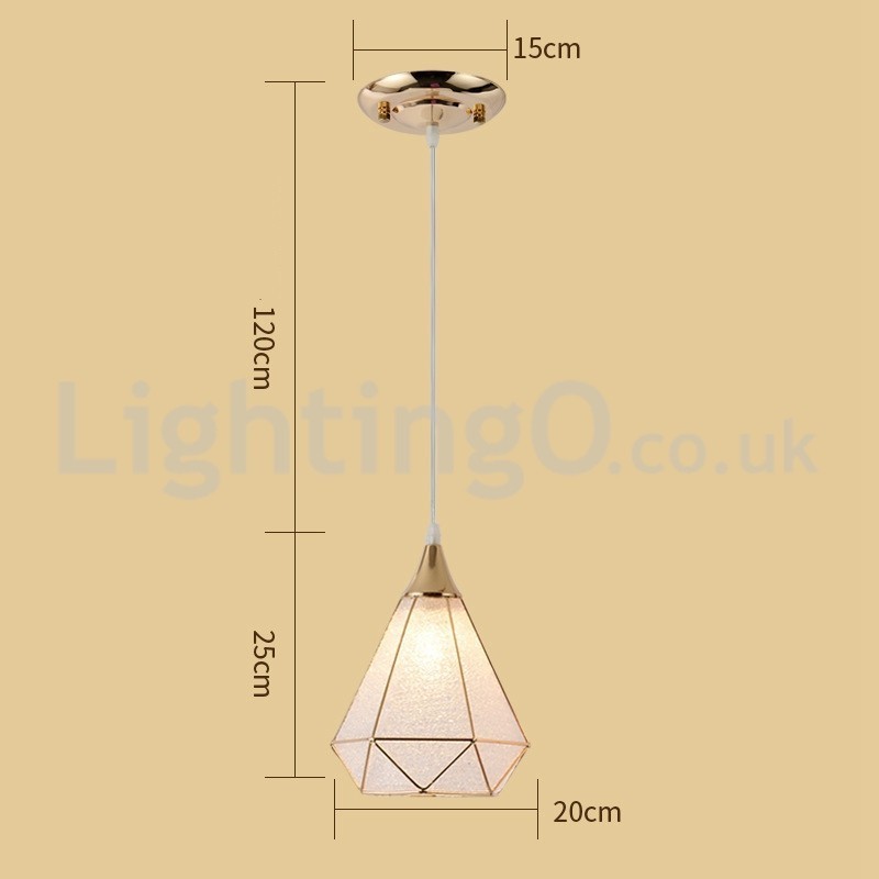 Lámpara colgante moderna de 1 luz y 3 luces a bajo precio