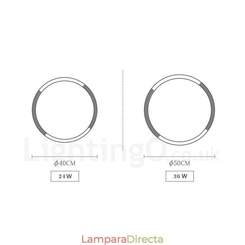 Lámpara de techo de madera redonda multicolor ultrafina con pantalla acrílica de madera maciza, estilo nórdico.