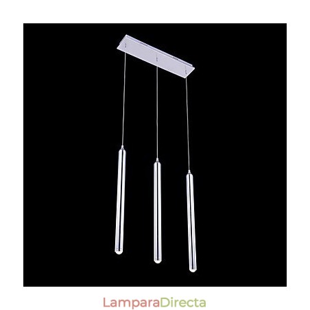 Lámpara colgante moderna contemporánea de metal de 3 luces Lámpara colgante moderna contemporánea de metal de 3 luces