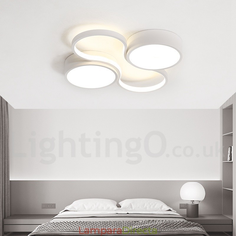 Lámpara de techo de aluminio moderna y contemporánea regulable, lámpara empotrada para sala de estar y dormitorio. También se puede usar como luz de pared.