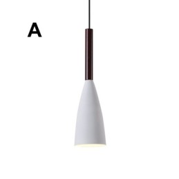 Lámpara colgante contemporánea moderna de diseño macarrón