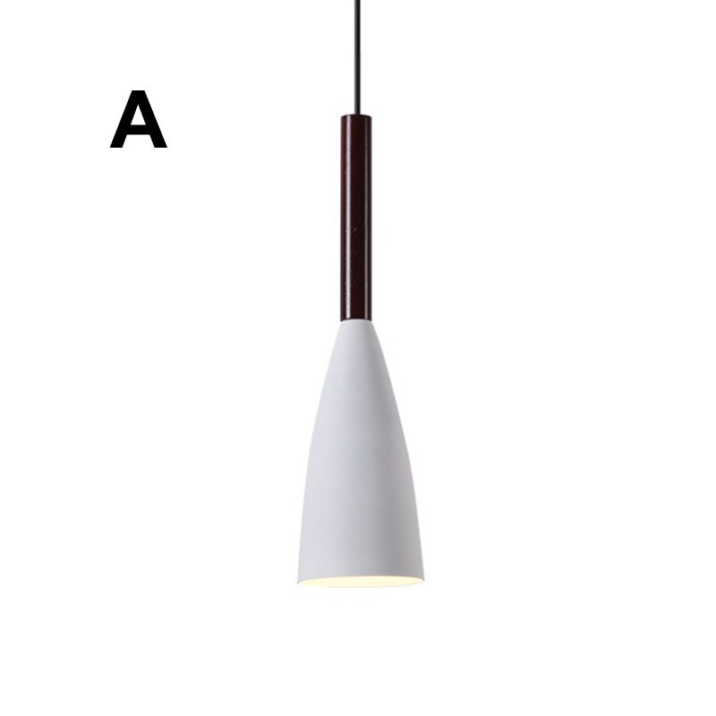 Lámpara colgante contemporánea moderna de diseño macarrón