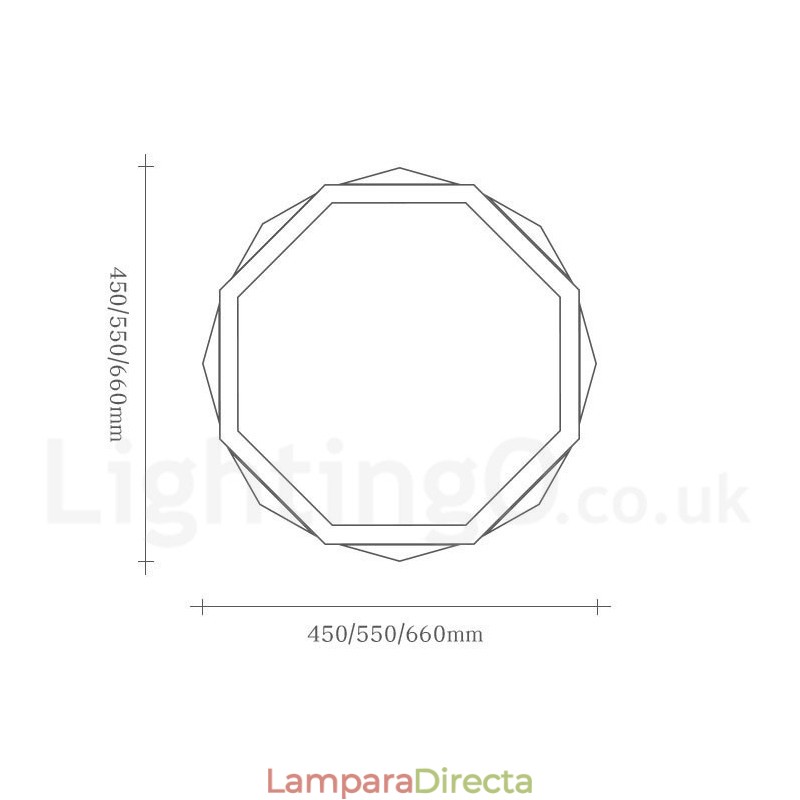 Lámpara de techo de madera regulable con pantalla acrílica, estilo nórdico
