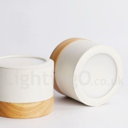 Minilámpara de techo de diseño moderno de madera con pantalla acrílica especial para también se puede utilizar como luz de pared
