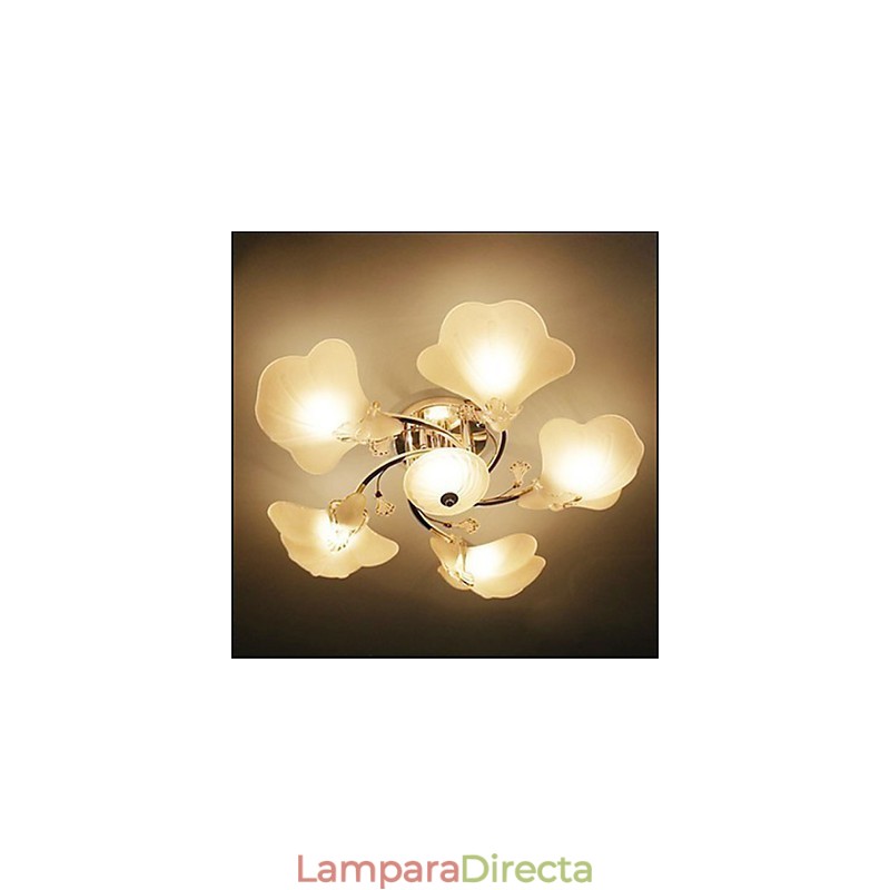 Lámpara de techo de cristal Lámpara de techo