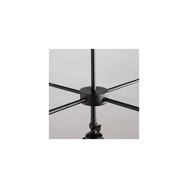 Lámpara de araña estilo mini moderna contemporánea de metal