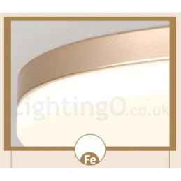 Lámpara de techo empotrada de estilo nórdico contemporáneo, moderna, regulable y redonda, ultrafina, con pantalla acrílica. También se puede usar como aplique de pared.