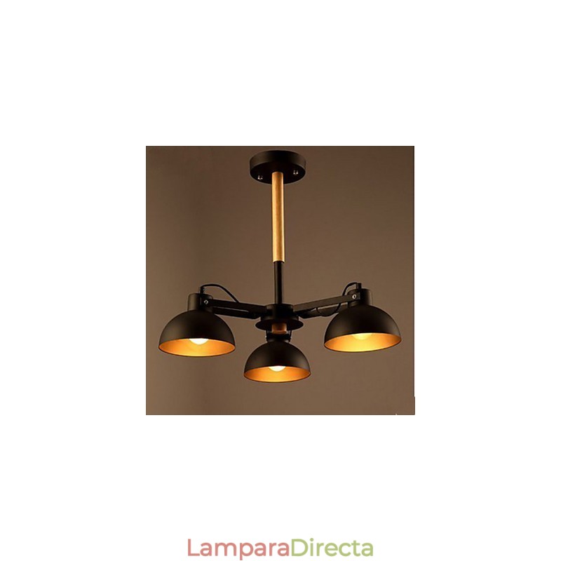 Lámparas y faroles creativos de estudio, estilo retro americano.