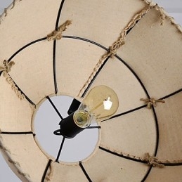 Lámpara de araña estilo mini, tradicional, clásica, de metal.
