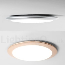 Lámpara de techo empotrada de estilo nórdico contemporáneo, moderna, regulable, superfina y de 4 cm de grosor, con pantalla acrílica y control remoto. También se puede usar como luz de pared.