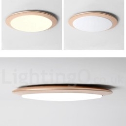 Lámpara de techo empotrada de estilo nórdico contemporáneo, moderna, regulable, superfina y de 4 cm de grosor, con pantalla acrílica y control remoto. También se puede usar como luz de pared.