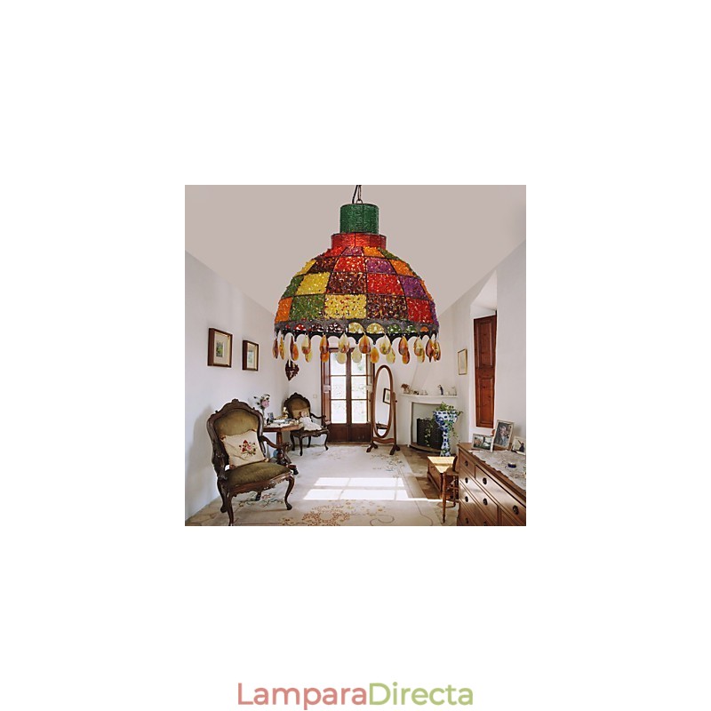 Lámpara de araña vintage estilo mini lámpara manual