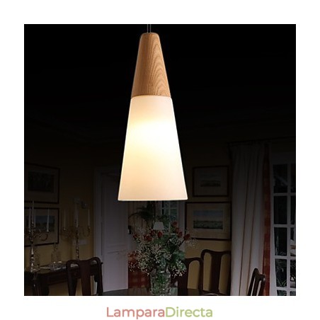 Lámpara de araña estilo mini moderna contemporánea de madera de bambú Lámpara de araña estilo mini moderna contemporánea de madera de bambú