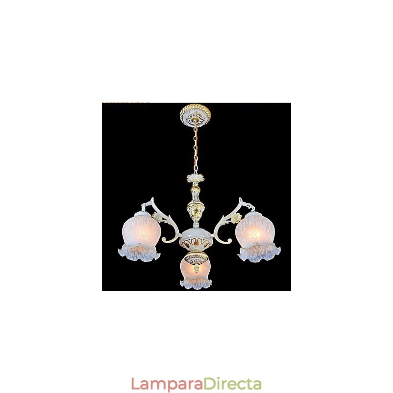 Lámpara retro Jane Hierro Iluminación mediterránea