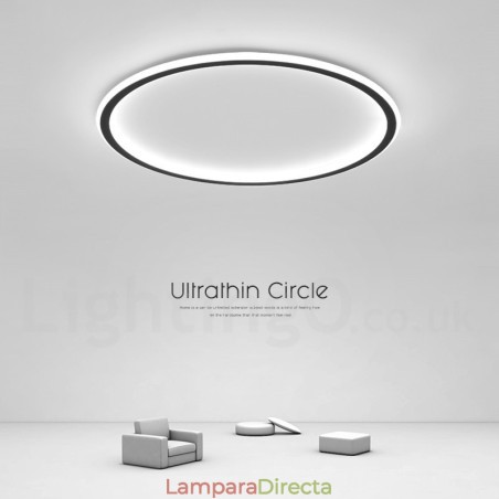 Lámparas de techo empotradas de estilo nórdico contemporáneo, ultrafinas y regulables, con control remoto. También se pueden usar como aplique de pared. Lámparas de techo empotradas de estilo nórdico contemporáneo, ultrafinas y regulables, con control remoto. También se pueden usar como aplique de pared.