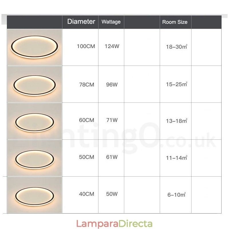 Lámparas de techo empotradas de estilo nórdico contemporáneo, ultrafinas y regulables, con control remoto. También se pueden usar como aplique de pared.