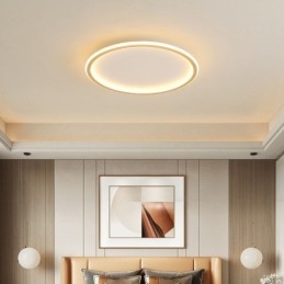 Lámparas de techo empotradas de estilo nórdico contemporáneo, ultrafinas y regulables, con control remoto. También se pueden usar como aplique de pared.