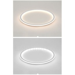 Lámparas de techo empotradas de estilo nórdico contemporáneo, ultrafinas y regulables, con control remoto. También se pueden usar como aplique de pared.
