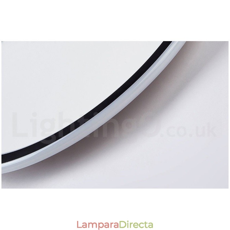 Lámparas de techo empotradas de estilo nórdico contemporáneo, ultrafinas y regulables, con control remoto. También se pueden usar como aplique de pared.
