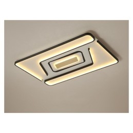 Lámpara empotrada rectangular moderna y contemporánea