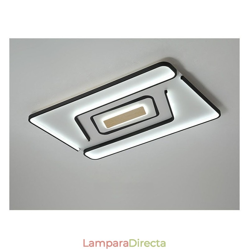 Lámpara empotrada rectangular moderna y contemporánea