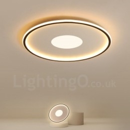 Lámparas de techo empotradas de estilo nórdico contemporáneo, ultrafinas y regulables, con control remoto. También se pueden usar como aplique de pared.