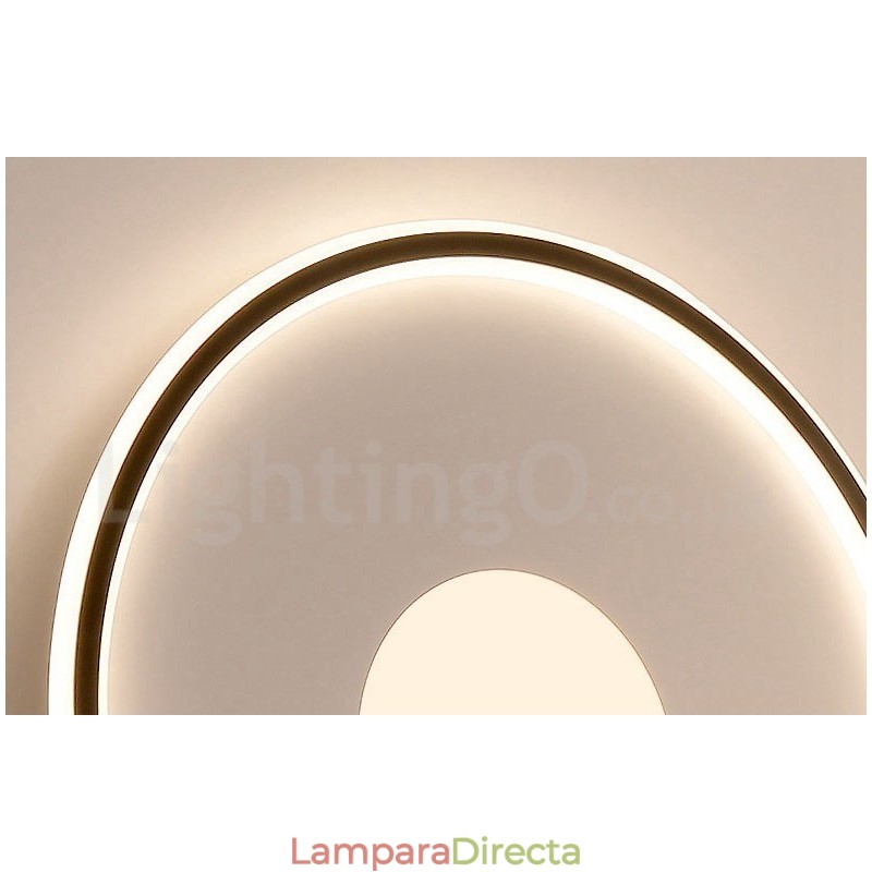 Lámparas de techo empotradas de estilo nórdico contemporáneo, ultrafinas y regulables, con control remoto. También se pueden usar como aplique de pared.