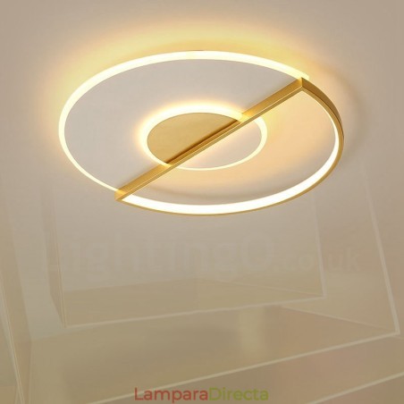 Lámparas de techo empotradas de estilo nórdico contemporáneo, modernas y ultrafinas, doradas, con control remoto. También se pueden usar como apliques de pared. Lámparas de techo empotradas de estilo nórdico contemporáneo, modernas y ultrafinas, doradas, con control remoto. También se pueden usar como apliques de pared.