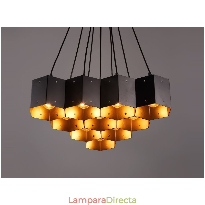 Lámpara colgante estilo loft industrial