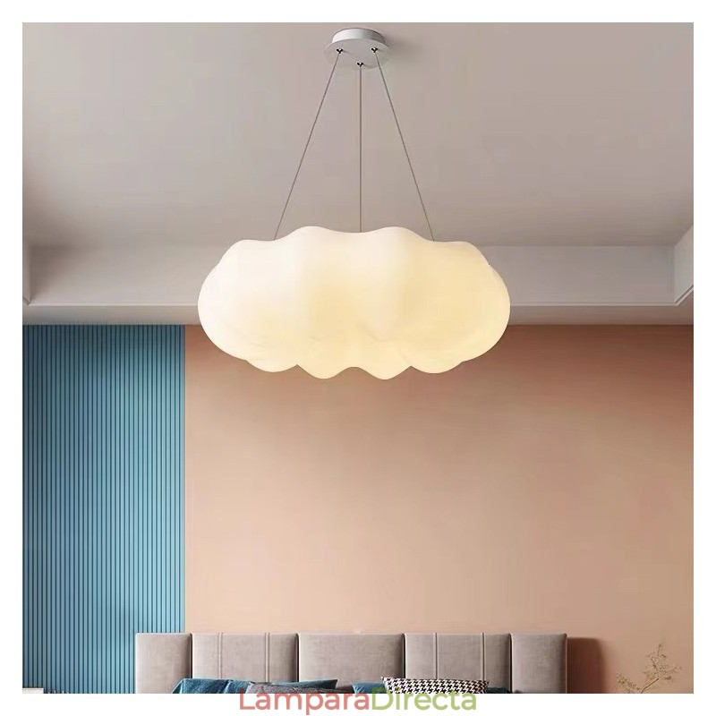 Lámpara colgante nórdica moderna creativa con forma de calabaza regulable, lámpara colgante para porche