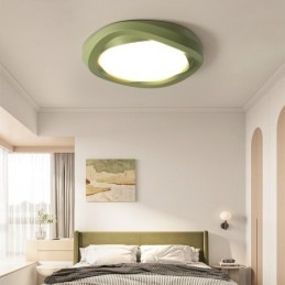 Lámpara de techo empotrada moderna multicolor con protección ocular de espectro completo y regulable para iluminación interior.