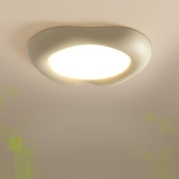 Lámpara de techo empotrada moderna multicolor con protección ocular de espectro completo y regulable para iluminación interior.