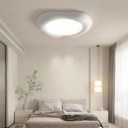 Lámpara de techo empotrada moderna multicolor con protección ocular de espectro completo y regulable para iluminación interior.