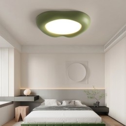 Lámpara de techo empotrada moderna multicolor con protección ocular de espectro completo y regulable para iluminación interior.