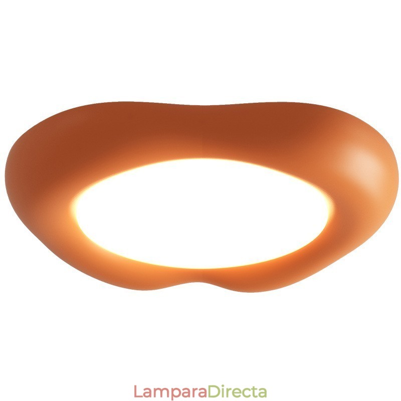 Lámpara de techo empotrada moderna multicolor con protección ocular de espectro completo y regulable para iluminación interior.