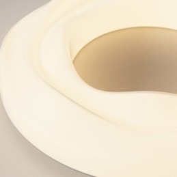 Lámpara de techo empotrada moderna y redonda regulable para iluminación interior