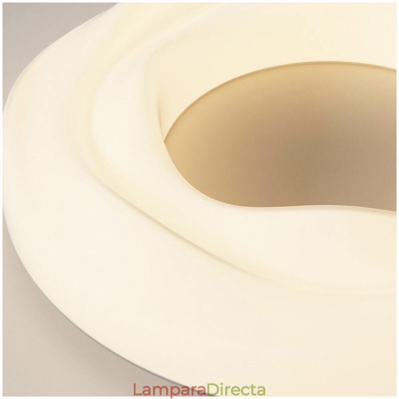 Lámpara de techo empotrada moderna y redonda regulable para iluminación interior