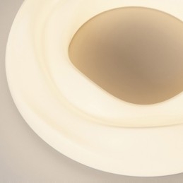 Lámpara de techo empotrada moderna y redonda regulable para iluminación interior