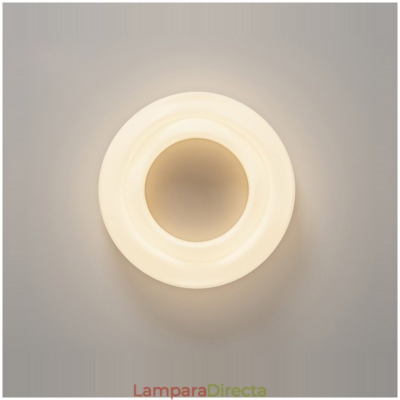 Lámpara de techo empotrada moderna y redonda regulable para iluminación interior