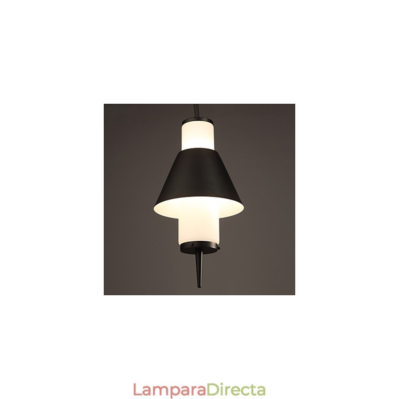 Lámpara colgante de metal moderna y contemporánea de estilo mini