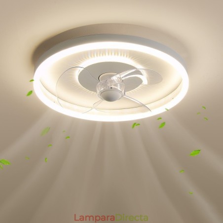 Ventilador de techo moderno, redondo, ultrafino, silencioso, invisible, de espectro completo, con protección ocular, regulable y empotrado. Ventilador de techo moderno, redondo, ultrafino, silencioso, invisible, de espectro completo, con protección ocular, regulable y empotrado.