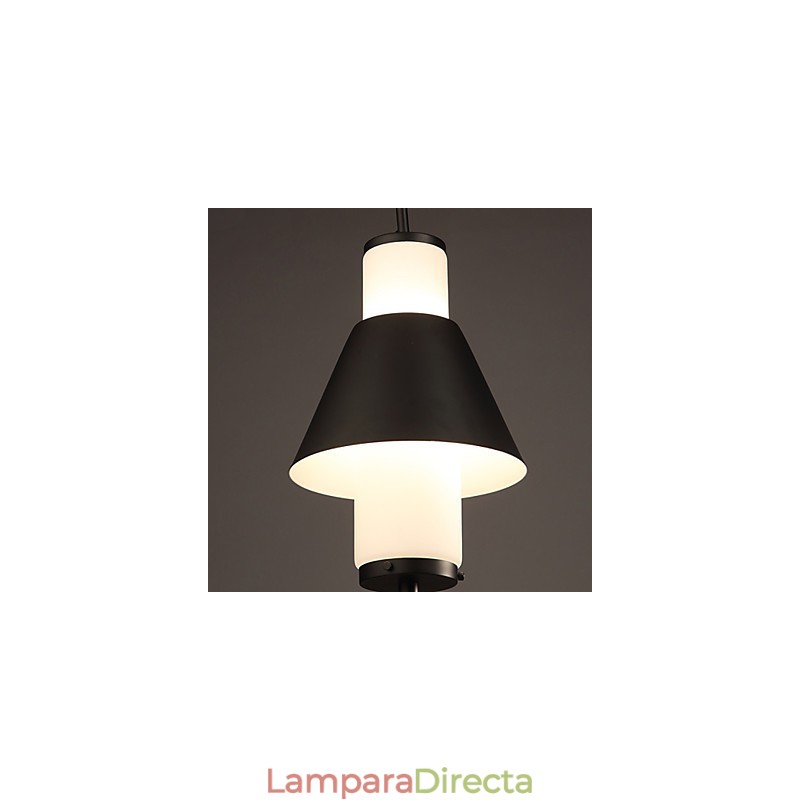 Lámpara colgante de metal moderna y contemporánea de estilo mini