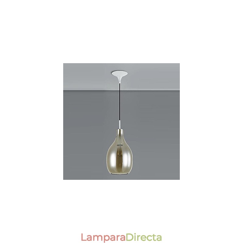 Lámpara de araña de 1 luz, sencilla, moderna y artística.