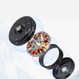 Lámpara de ventilador con inversor Lámpara de ventilador de techo minimalista moderna