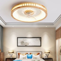 Ventilador de techo con inversor moderno y luces, control remoto, lámpara de techo