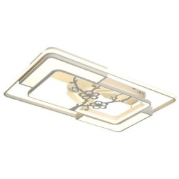 Lámparas de techo rectangulares modernas para ventiladores