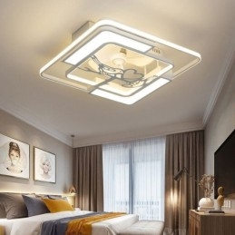 Ventiladores de techo de estilo europeo con luz