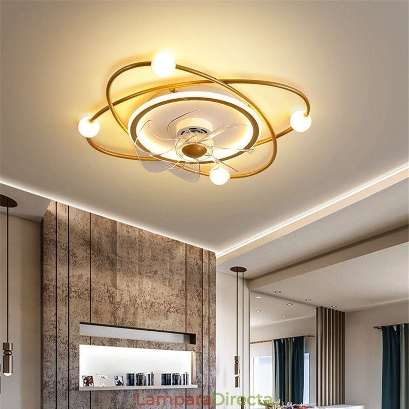 Ventiladores de techo modernos Iluminación interior Comedor